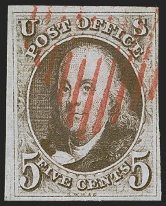 Sale 1262, Lot 578, Postmasters’ Provisionals, 1847 Issue