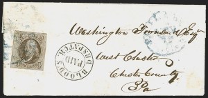 Sale 1262, Lot 58, Postmasters’ Provisionals, 1847 Issue