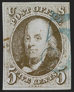 Sale 1262, Lot 590, Postmasters’ Provisionals, 1847 Issue