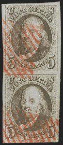 Sale 1262, Lot 592, Postmasters’ Provisionals, 1847 Issue