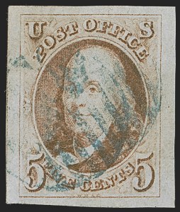 Sale 1262, Lot 593, Postmasters’ Provisionals, 1847 Issue