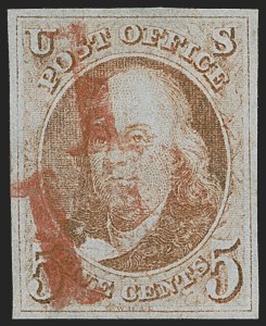 Sale 1262, Lot 596, Postmasters’ Provisionals, 1847 Issue