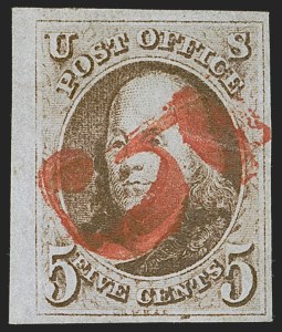 Sale 1262, Lot 598, Postmasters’ Provisionals, 1847 Issue