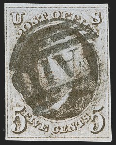 Sale 1262, Lot 602, Postmasters’ Provisionals, 1847 Issue