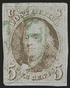 Sale 1262, Lot 605, Postmasters’ Provisionals, 1847 Issue