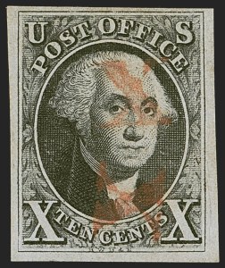 Sale 1262, Lot 627, Postmasters’ Provisionals, 1847 Issue
