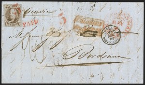 Sale 1262, Lot 65, Postmasters’ Provisionals, 1847 Issue