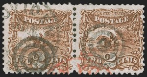 Sale 1262, Lot 725, 1869 Pictorial Issue and Re-Issue