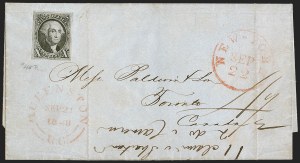 Sale 1262, Lot 76, Postmasters’ Provisionals, 1847 Issue