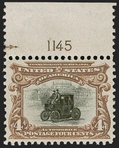 Sale Number 1262, Lot Number 887, Trans-Mississippi Issue, Pan-American Issue