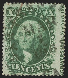 Sale 1268, Lot 107, 1857-60 Issue (Scott 18-39)