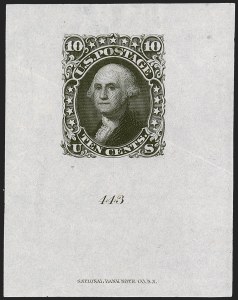 Sale 1268, Lot 12, Essays, Proofs and Specimens