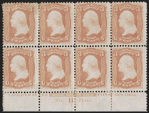 Sale 1268, Lot 120, 1861-66 Issue (Scott 56-78)