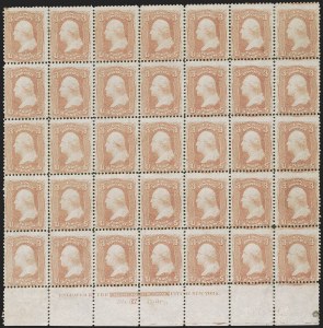 Sale 1268, Lot 121, 1861-66 Issue (Scott 56-78)