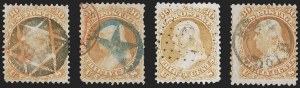 Sale 1268, Lot 132, 1861-66 Issue (Scott 56-78)