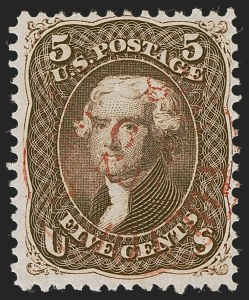 Sale 1268, Lot 138, 1861-66 Issue (Scott 56-78)