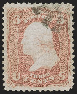 Sale 1268, Lot 145, 1867-68 Grilled Issue (Scott 79-101)