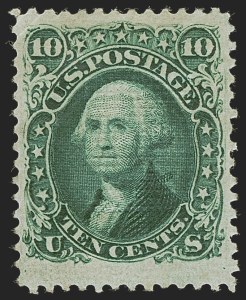 Sale 1268, Lot 147, 1867-68 Grilled Issue (Scott 79-101)