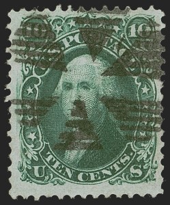 Sale 1268, Lot 150, 1867-68 Grilled Issue (Scott 79-101)