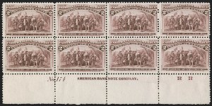 Sale 1268, Lot 227, 1893 Columbian Issue (Scott 230-245)