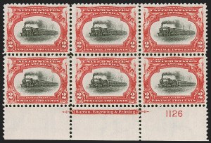 Sale 1268, Lot 279, 1901 Pan-American Issue (Scott 294-299)