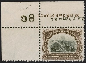 Sale 1268, Lot 284, 1901 Pan-American Issue (Scott 294-299)