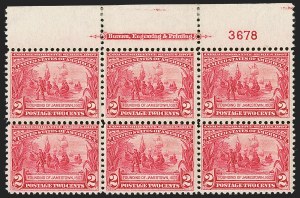 Sale 1268, Lot 305, 1904 Louisiana Purchase and 1907 Jamestown Issues (Scott 323-330)