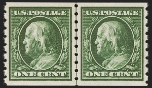 Sale 1268, Lot 322, Washington-Franklin and Panama-Pacific Issues