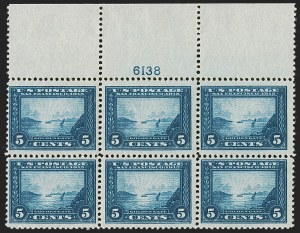 Sale 1268, Lot 331, Washington-Franklin and Panama-Pacific Issues
