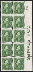 Sale 1268, Lot 342, Washington-Franklin and Panama-Pacific Issues