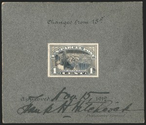 Sale 1268, Lot 45, Essays, Proofs and Specimens