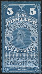 Sale 1268, Lot 479, Newspapers & Periodicals, Parcel Post, Carriers & Locals