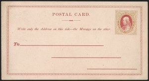 Sale 1268, Lot 493, Postal Card Essays and Errors