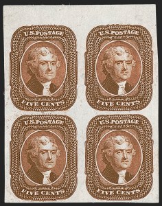 Sale 1268, Lot 5, Essays, Proofs and Specimens