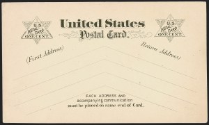 Sale 1268, Lot 513, Postal Card Essays and Errors