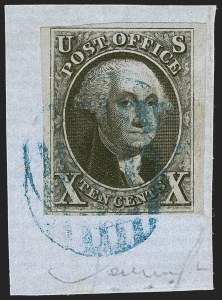 Sale 1268, Lot 66, 1847 Issue and 1875 Reproduction (Scott 1-4)