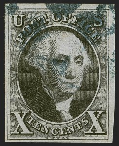 Sale 1268, Lot 69, 1847 Issue and 1875 Reproduction (Scott 1-4)