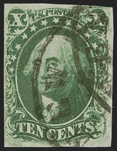 Sale 1268, Lot 95, 1851-56 Issue (Scott 5-17)