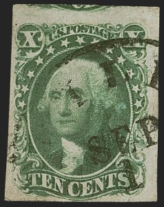 Sale 1268, Lot 96, 1851-56 Issue (Scott 5-17)