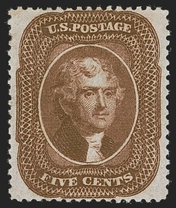 Sale 1277, Lot 2026, 1857-60 Issue (Scott 18-39)