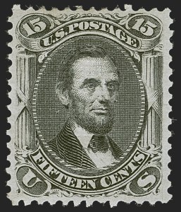 Sale 1277, Lot 2064, 1867-68 Grilled Issue (Scott 83-100)