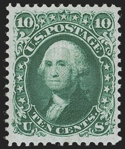 Sale 1277, Lot 2067, 1867-68 Grilled Issue (Scott 83-100)