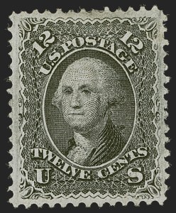 Sale 1277, Lot 2068, 1867-68 Grilled Issue (Scott 83-100)