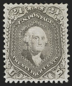 Sale 1277, Lot 2070, 1867-68 Grilled Issue (Scott 83-100)