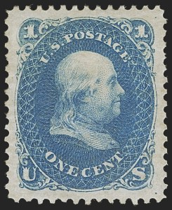 Sale 1277, Lot 2072, 1875 Re-Issue of 1861-66 Issue (Scott 102-111)