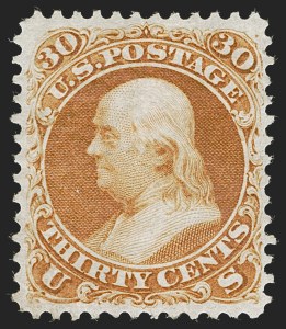 Sale 1277, Lot 2083, 1875 Re-Issue of 1861-66 Issue (Scott 102-111)