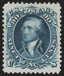Sale 1277, Lot 2084, 1875 Re-Issue of 1861-66 Issue (Scott 102-111)