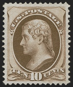 Sale 1277, Lot 2121, 1870-71 National Bank Note Co.  Issue (Scott 134-155)