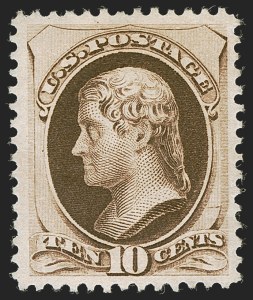 Sale 1277, Lot 2147, 1879 American Bank Note Co. Issue (Scott 182-191)
