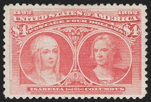 Sale 1277, Lot 2186, 1893 Columbian Issue (Scott 230-245)
